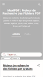 Mobile Screenshot of maxipdf.com